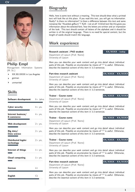 cv latex|cv template for latex.